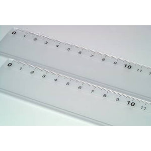 Lineal 30cm transparent