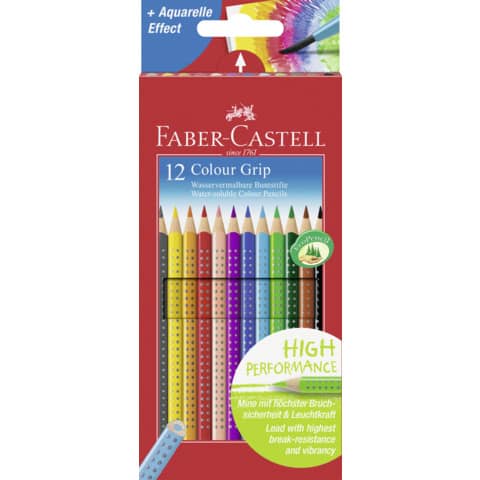 Buntstifte Colour Grip 12er Set Faber-Castell