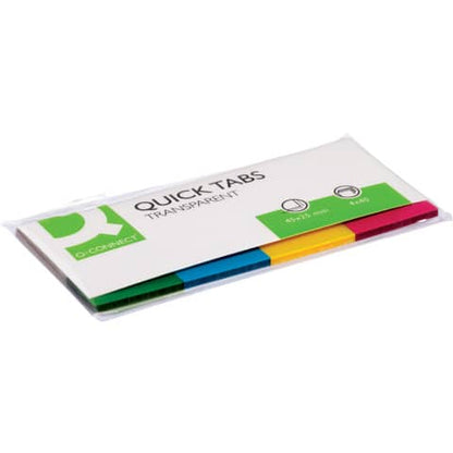 Haftmarker 4x40 Blatt 25x45mm, transparent