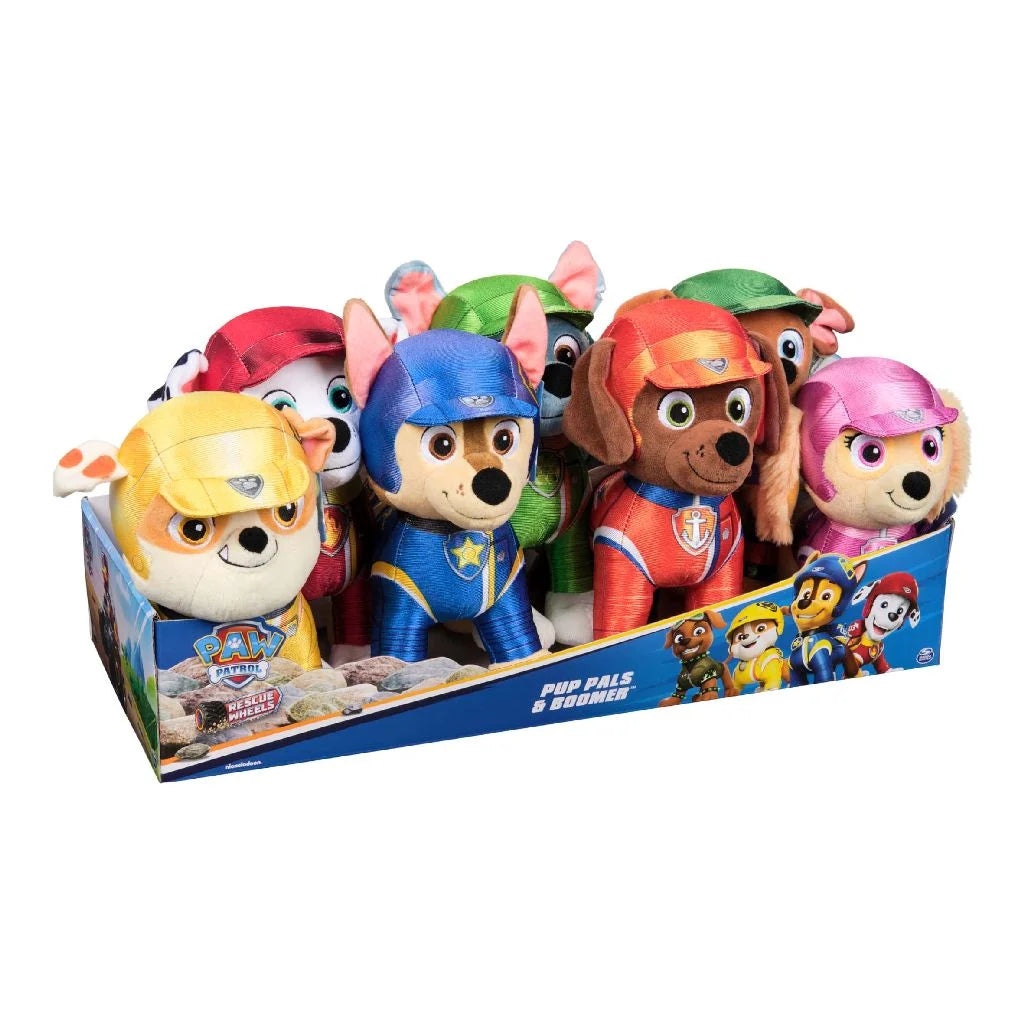 PAW PATROL Rescue Wheels Theme Ba. Plüsch nach Wahl (20cm)
