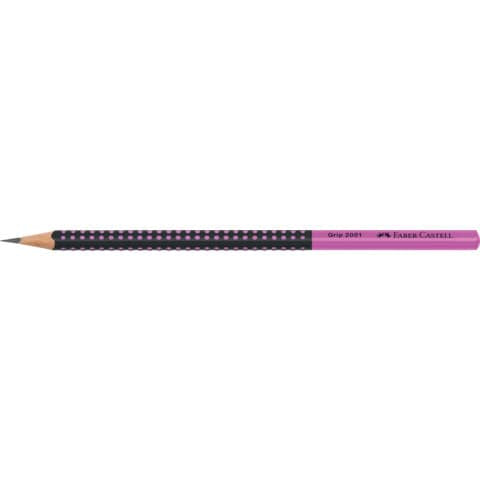 Bleistift Grip 2001 Pink/Blau oder Türkis (dünn) Faber-Castell