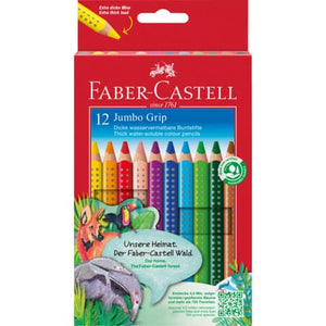 Buntstifte Jumbo Grip 12er Set Faber-Castell
