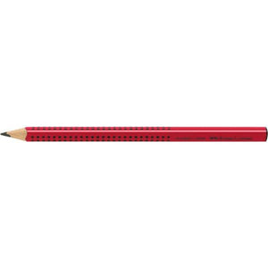 Bleistift Jumbo Grip B rot Faber-Castell
