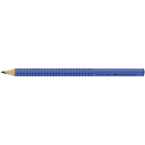 Bleistift Jumbo Grip B blau Faber-Castell