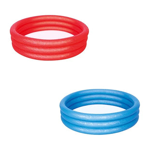 BESTWAY Schwimmbecken 3-Ringen 102cmxH25cm 2Var