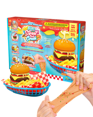 Slimy DIY Street Food Crush Burger