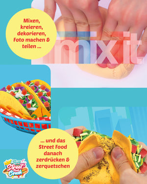 Slimy DIY Street Food Crush Tacos