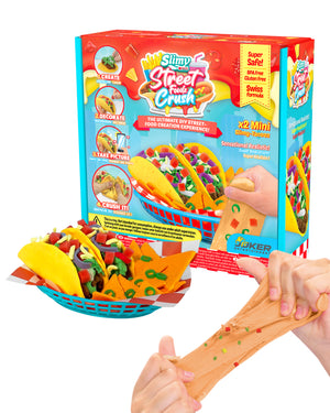 Slimy DIY Street Food Crush Mini Tacos