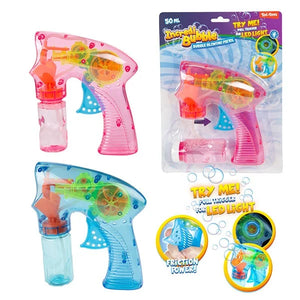 INCREDIBUBBLE Seifenblasenpistole mit Licht 2 Varianten