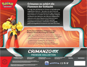 Pokémon Crimanzo-ex Premium Kollektion (DE)