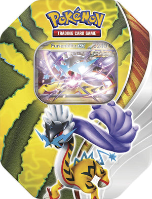 Pokémon Furienblitz-ex Tin deutsch
