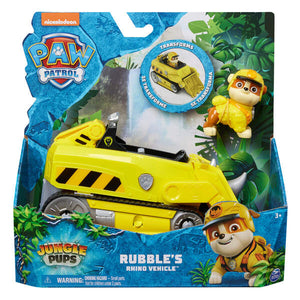 PAW Patrol Jungle Fahrzeuge Rubble