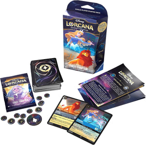 Disney Lorcana First Chapter Starter Deck Sapphire or Emerald (ENG)