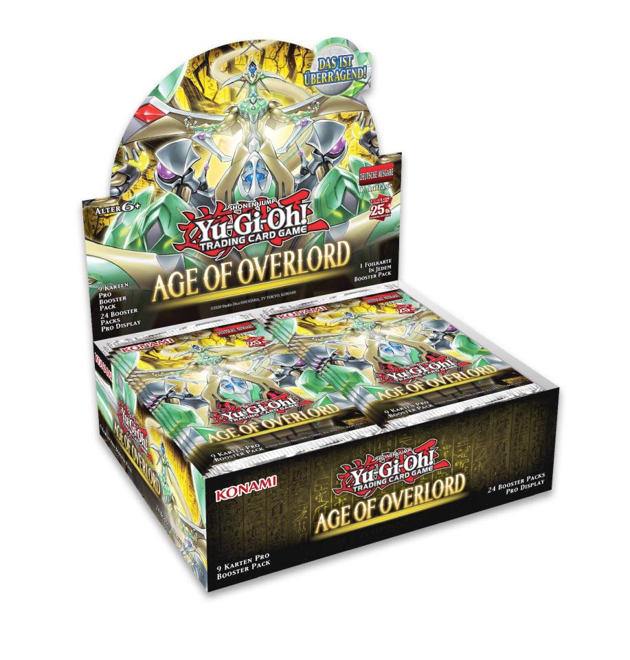 Yu-Gi-Oh Age of Overlord 24er Display 1. Auflage (DE)