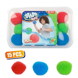 SPLASH Super Splashbälle 5cm -15St+Aufbewahrungsbox