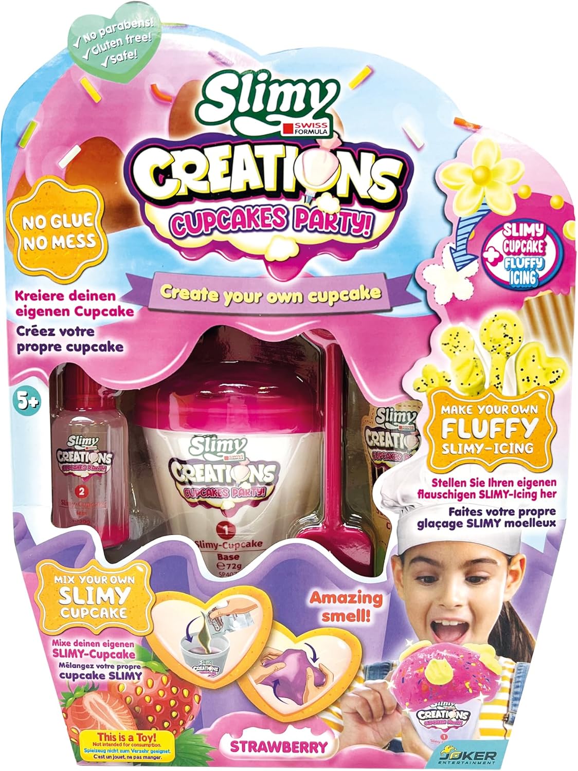 Slimy Creations Cupcake Party