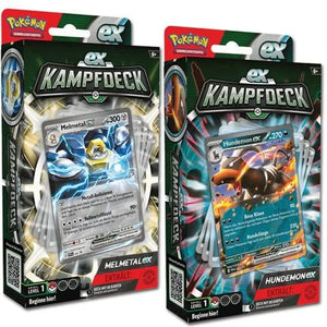 Pokémon Kampfdeck Melmetal-ex/Hundemon-ex (DE)