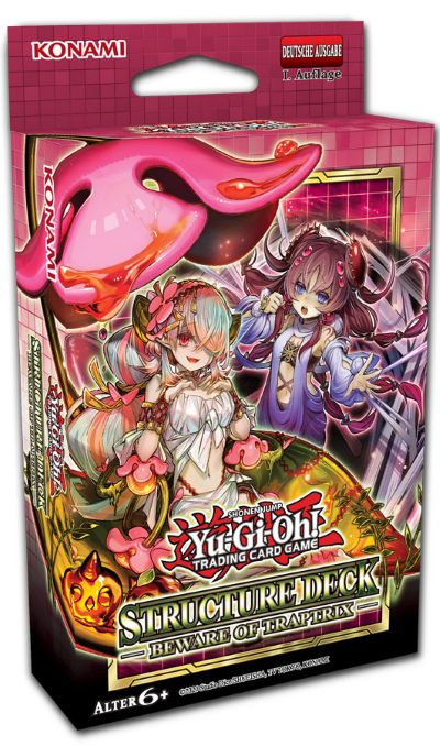 Yu-Gi-Oh Structure Deck Beware of Traptrix (DE)