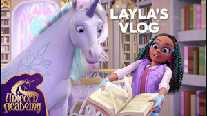 Unicorn Academy Small Doll mit Einhorn Lyla & Glacier