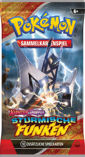 Pokémon Stürmische Funken Booster Deutsch