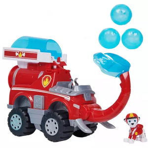 PAW PATROL Jungle Pups Marshall Deluxe Fahrzeug Feuerwehr