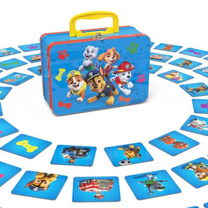 PAW PATROL Memo Match Mini Tin / Mini Koffer mit 72 Memo Karten