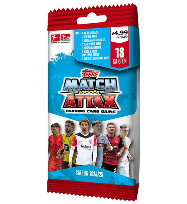 Topps Match Attax Bundesliga 2024/2025 POWER PACK (Fat Pack)