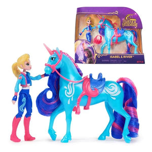 Unicorn Academy Small Doll mit Einhorn Isabel & River