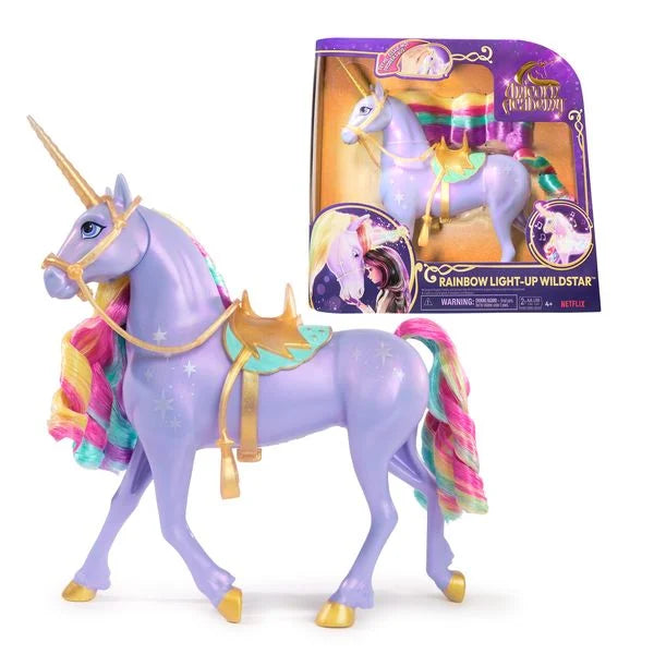 Unicorn Academy Rainbow Light-up Einhorn Wildstar