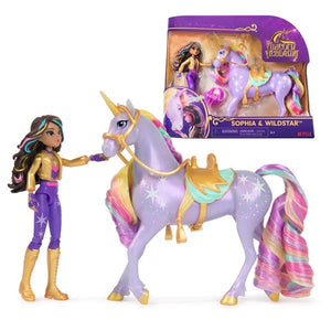 Unicorn Academy Small Doll mit Einhorn Sophia & Wildstar