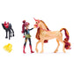 Unicorn Academy Small Doll mit Einhorn Valentina & Cinder