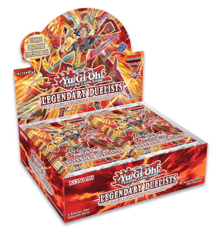 Yu-Gi-Oh Legendary Duelists Soulburning Volcano 36er Display (DE)