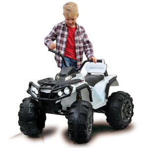 Ride-on Quad Protector weiss 12V