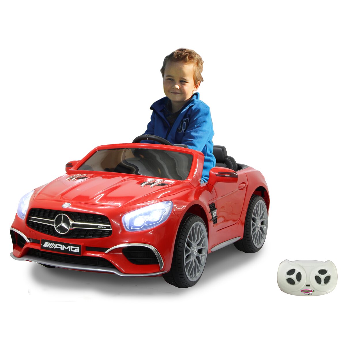 Ride-on Mercedes-AMG SL 65 rot 2,4GHz 12V - Traptreckerde