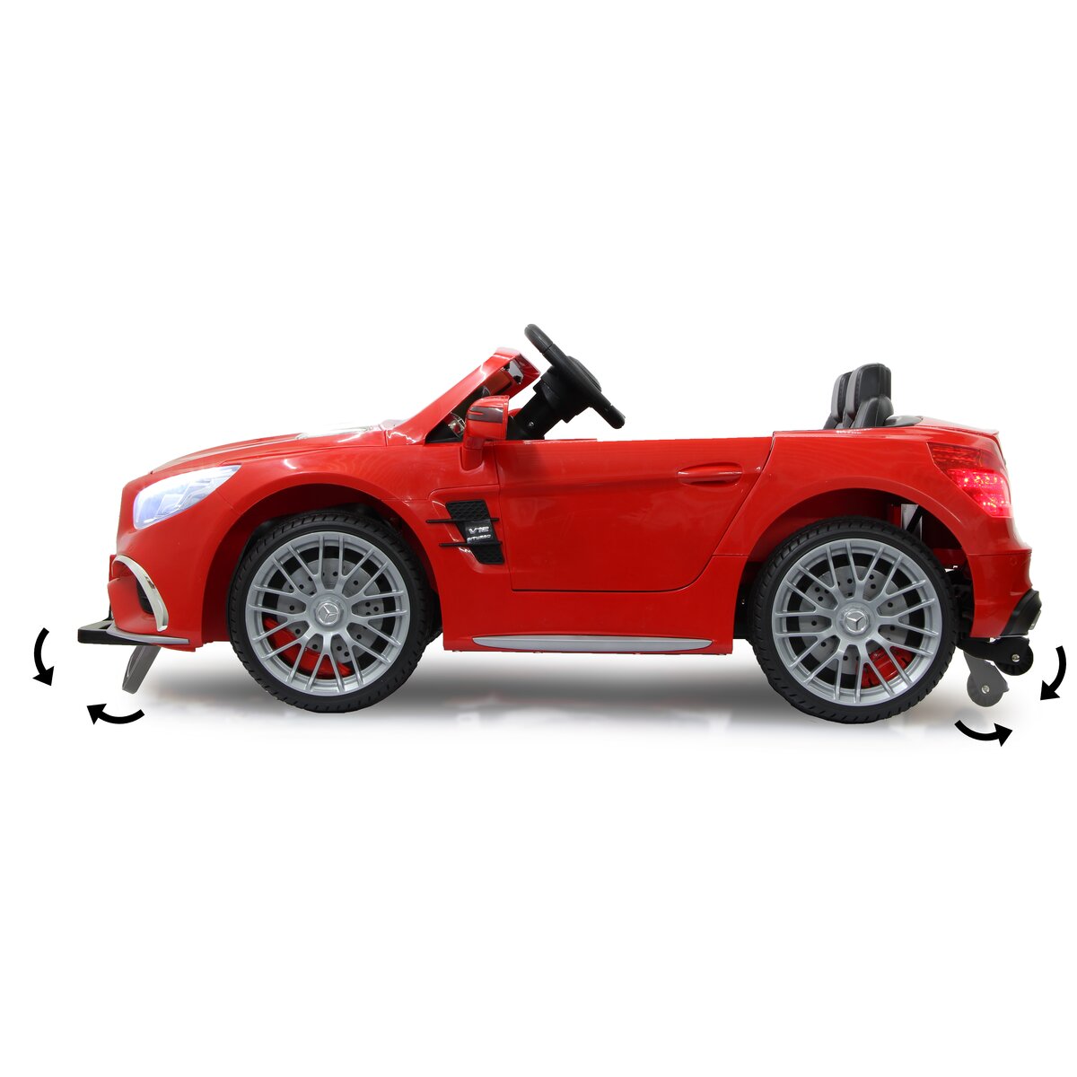 Ride-on Mercedes-AMG SL 65 rot 2,4GHz 12V - Traptreckerde