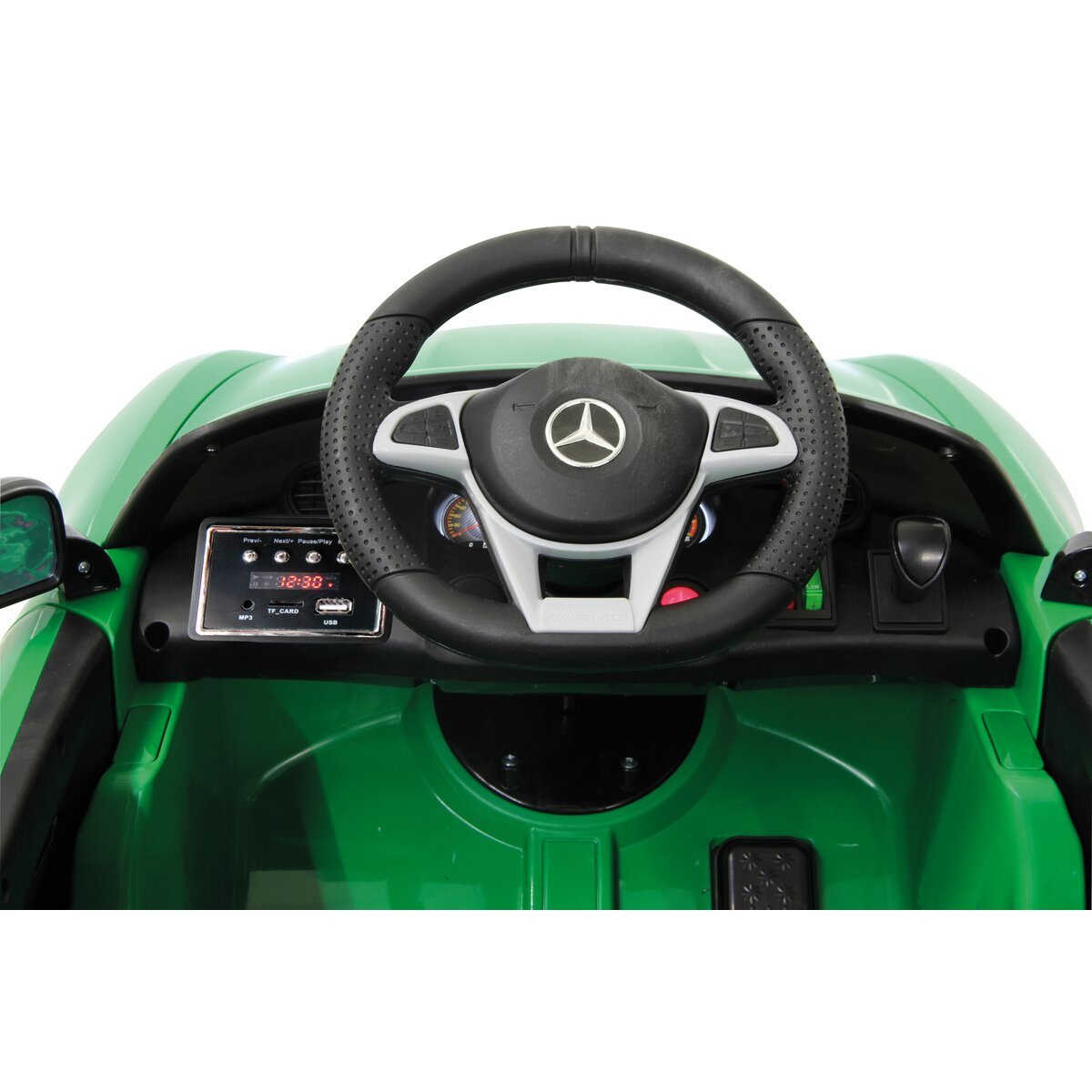 Ride-on Mercedes-AMG GT R grün 2,4GHz 12V - Traptreckerde