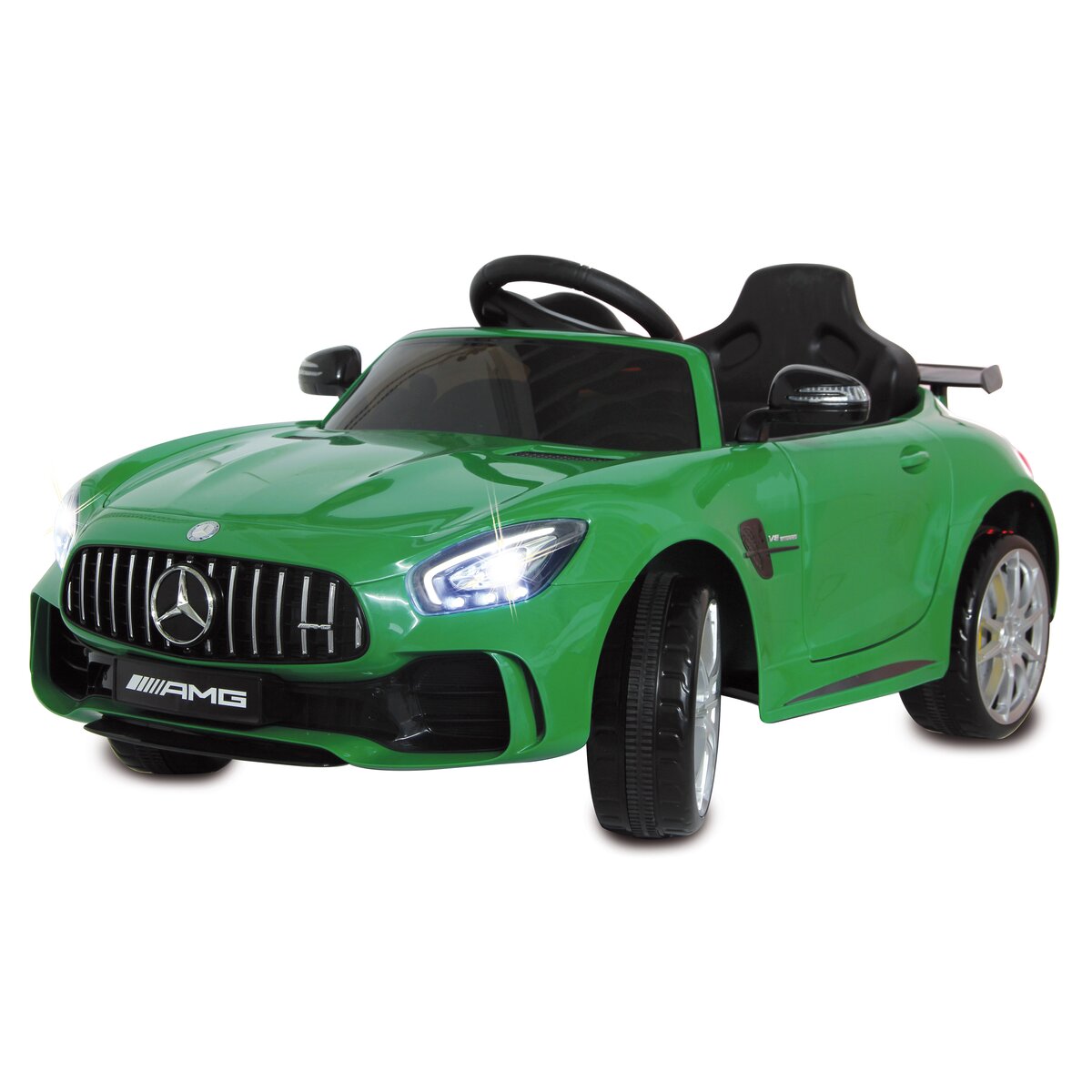 Ride-on Mercedes-AMG GT R grün 2,4GHz 12V - Traptreckerde