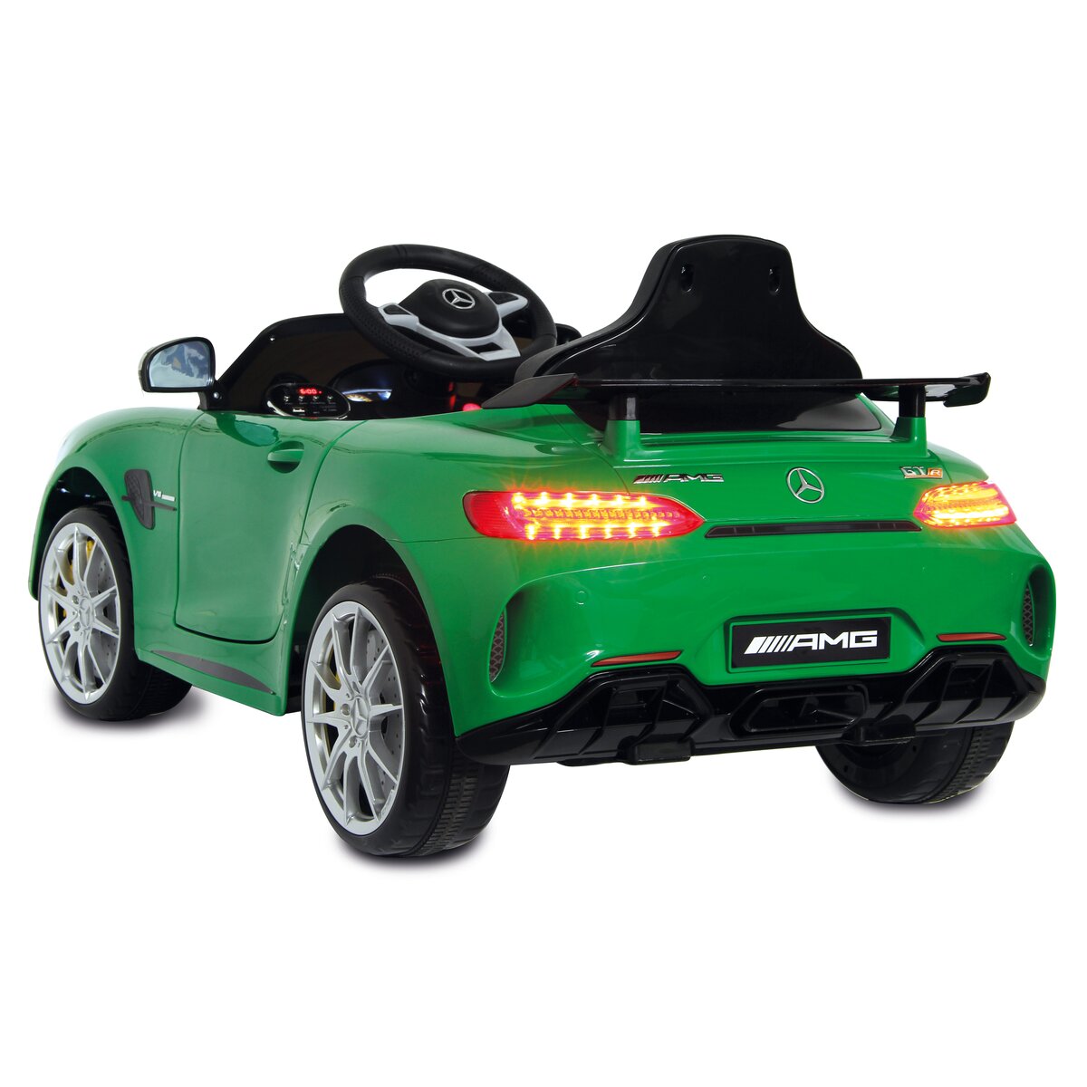 Ride-on Mercedes-AMG GT R grün 2,4GHz 12V - Traptreckerde