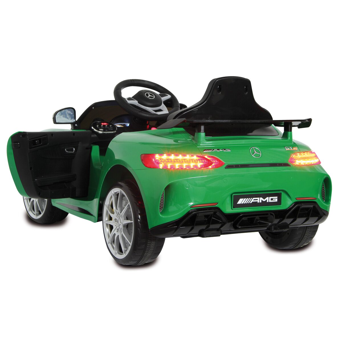 Ride-on Mercedes-AMG GT R grün 2,4GHz 12V - Traptreckerde