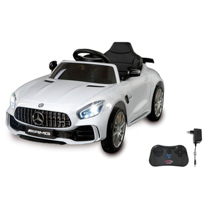 Ride-on Mercedes-AMG GT R weiß 2,4GHz 12V - Traptreckerde