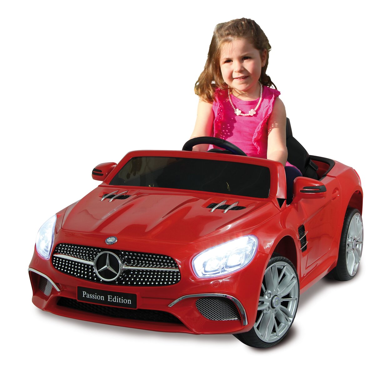Ride-on Mercedes-Benz SL 400 rot 12V - Traptreckerde