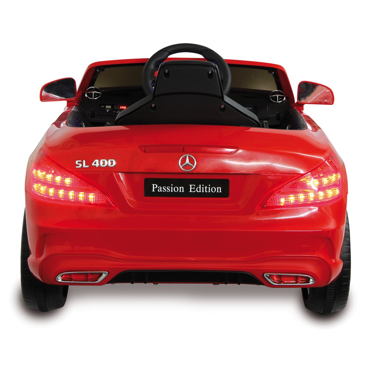 Ride-on Mercedes-Benz SL 400 rot 12V - Traptreckerde