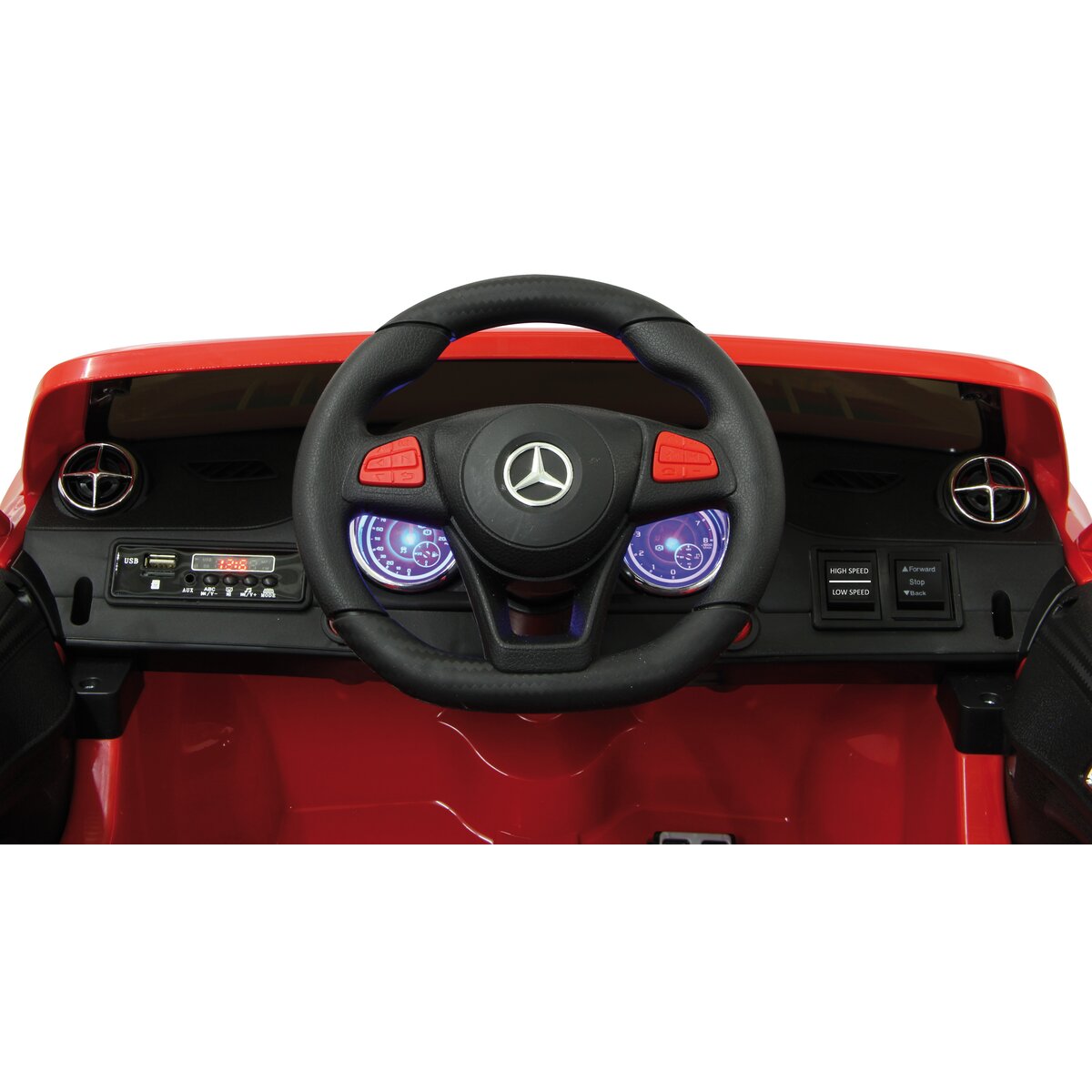 Ride-on Mercedes-Benz SL 400 rot 12V - Traptreckerde