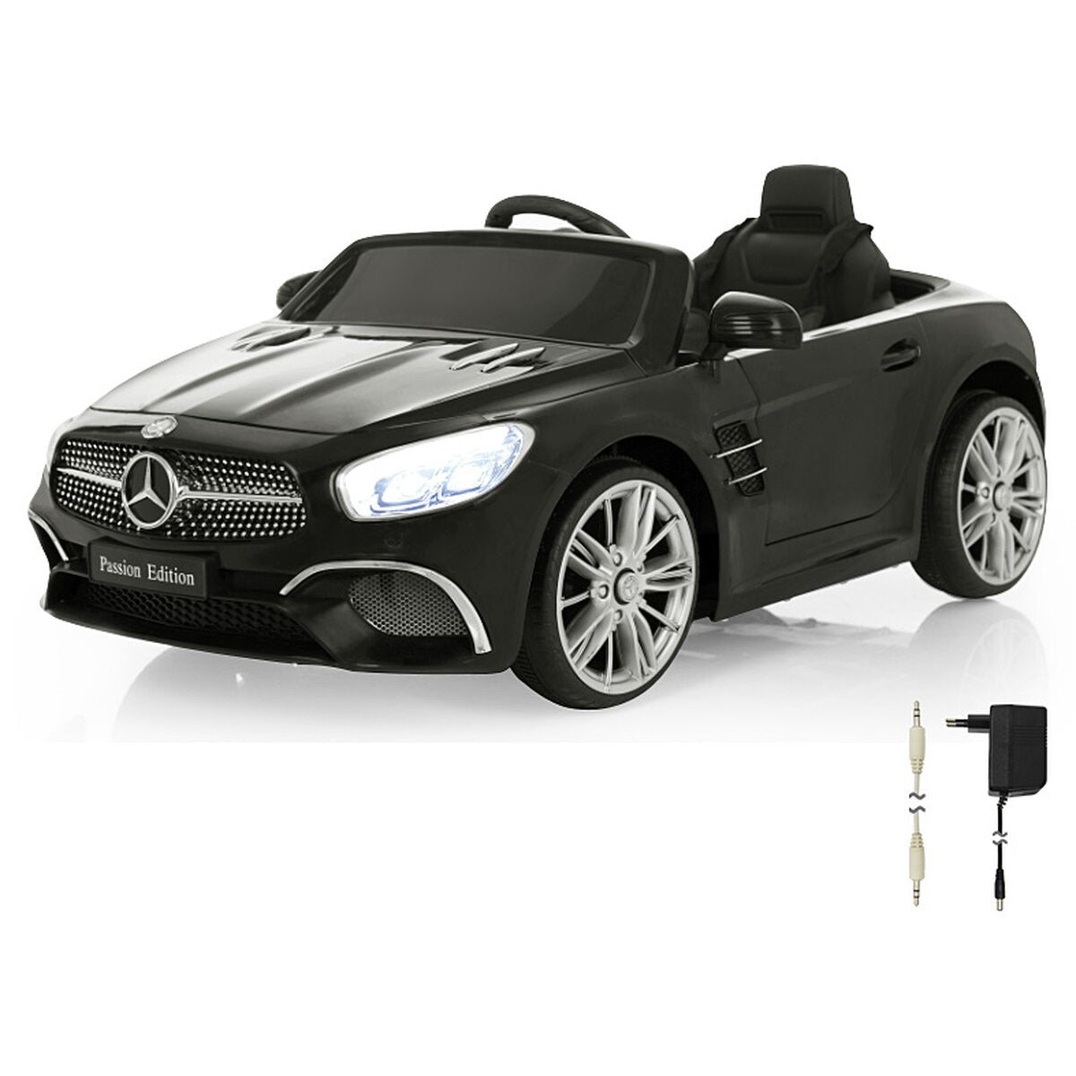 Ride-on Mercedes-Benz SL 400 schwarz 12V - Traptreckerde