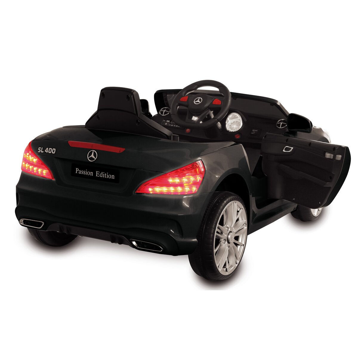 Ride-on Mercedes-Benz SL 400 schwarz 12V - Traptreckerde