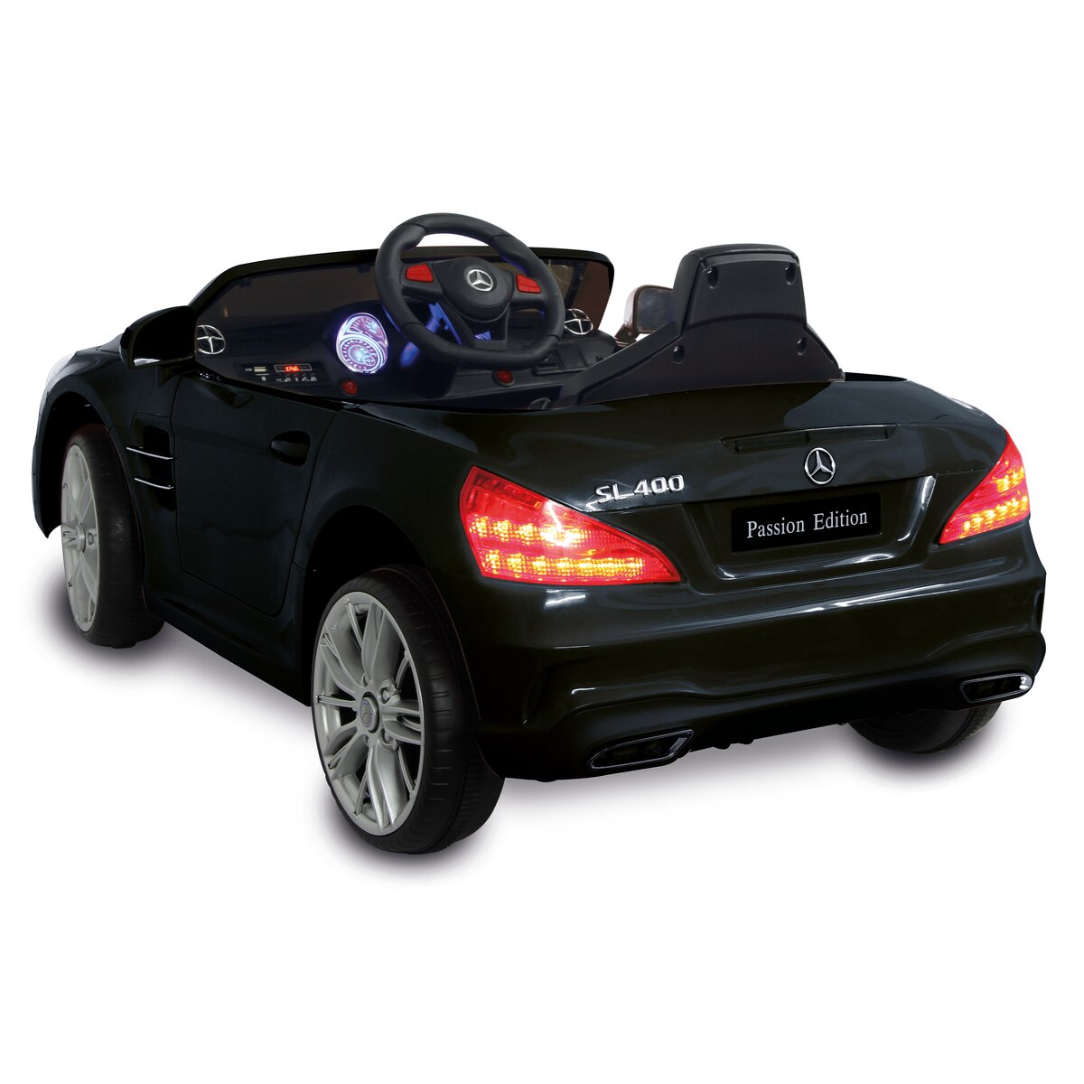Ride-on Mercedes-Benz SL 400 schwarz 12V - Traptreckerde
