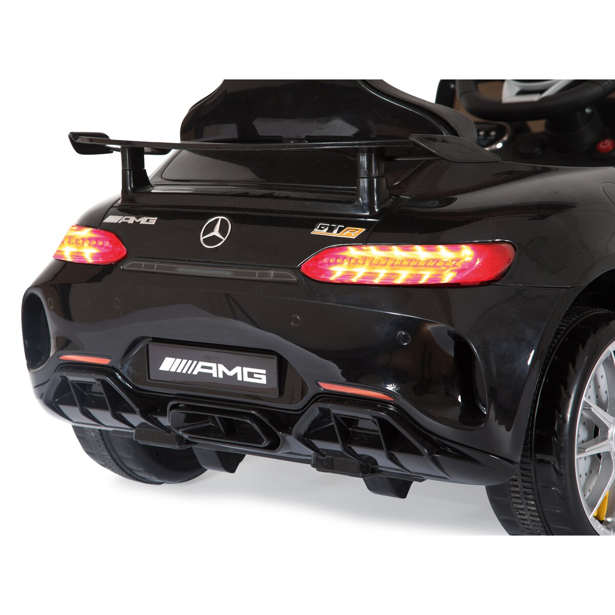 Ride-on Mercedes-AMG GT R schwarz 2,4GHz 12V - Traptreckerde