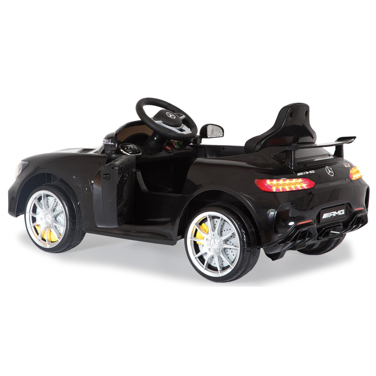 Ride-on Mercedes-AMG GT R schwarz 2,4GHz 12V - Traptreckerde