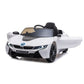 Ride-on BMW I8 Coupe weiß 12V 2,4GHz - Traptreckerde