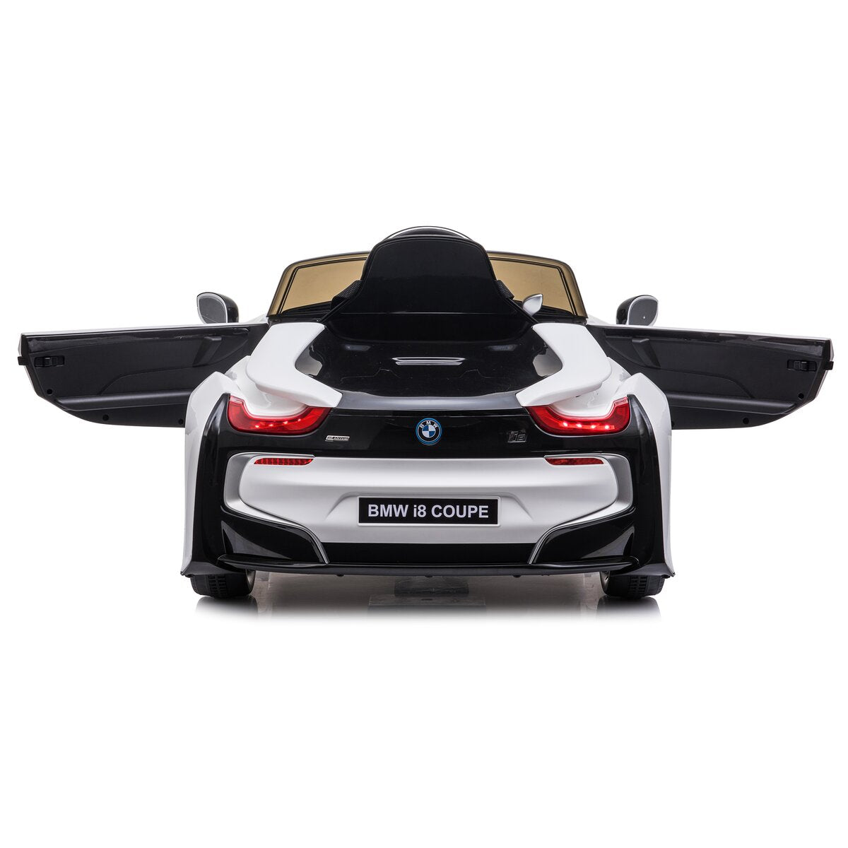 Ride-on BMW I8 Coupe weiß 12V 2,4GHz - Traptreckerde